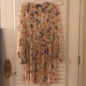 Zara Woman floral dress